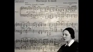 Variations in B-flat minor, op. 3 - Karol Szymanowski(Maria Yudina)