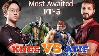 The Most Awaited Battle | Knee (Bryan) VS Atif Butt (Akuma) FT-5 Match in Knee's Game Studio
