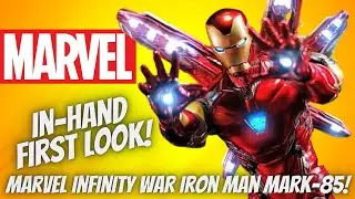 Marvel Infinity War Iron Man Mark 85 Figure In-Hand First Look!