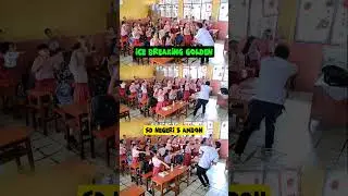 Ice Breaking Golden #guruolahragamahbebas #icebreaking #shorts