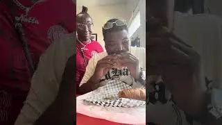Food reviews Mrs Netta always getting a attitude with somebody #funnyvideo midcity chicken and Poboy