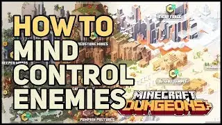 How to Mind Control Enemies Minecraft Dungeons (Love Medallion Artifact)