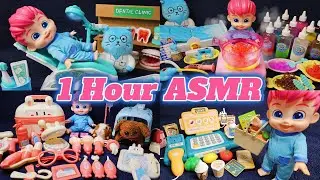 1 Hour Satisfying Toy Compilation | Dentist &bull; Doctor Play &bull; Grocery Store &bull; Pet Care | ASMR