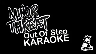 Minor Threat   Out Of Step With The World KARAOKE