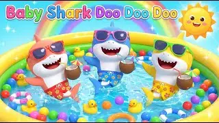 Baby Shark Doo Doo Doo 🦈🎵 | Fun Kids Dance Song | Nursery Rhymes for Children #babysharkdance