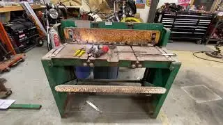 SIMPLE How To Adjust - Tennsmith 36&rdquo; Sheet Metal Shear Blade/ Bed