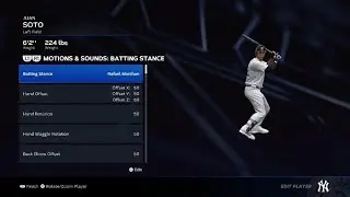MLB The Show 23 Juan Soto '24 Batting Stance