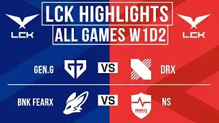 LCK Highlights ALL GAMES Week 1 Day 2 | LCK CUP 2026