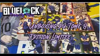 BLUE LOCK TOME 8 EDITION LIMIT&Eacute;E ! MON PREMIER UNBOXING DU MANGA !