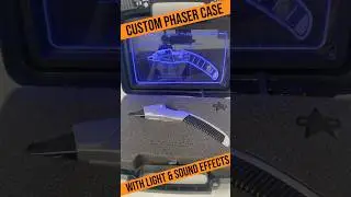 Customer Phaser Case with Light & Sound Effects #startrek #props #effects #phaser #model #maker