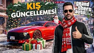 GTA 5 RP YENİ KIŞ G&Uuml;NCELLEMESİ GELDİ ! KARLI HAVA , ARABALAR VE HEDİYELER ! CHRISTMAS UPDATE