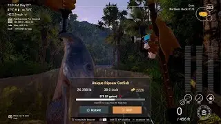 Fishing Planet - Unique Ripsaw Catfish - Marron River