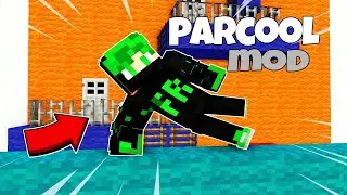 ЛУЧШИЙ МОД на ПАРКУР в Майнкрафте, ParCool mod