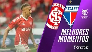 Internacional 2 x 1 Fortaleza I Melhores momentos I Brasileir&atilde;o 2025