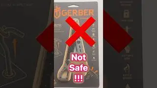 Stop! Don&rsquo;t Buy! Return to sender! Gerber Stakeout Spark is NO GO!!! #edc #camping #multitool