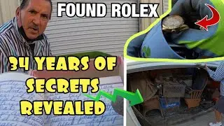 Found ROLEX ! 33 years of secrets revealed! $1500 DUSTY Storage Wars Extreme Unboxing Mystery Boxes