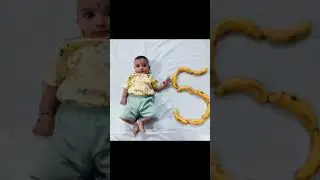 #monthly Baby photo shoot idea's /#1 to 12  months baby photo shoot idea's Satvik