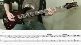 Crash of Rhinos - Big Sea (bass cover with tab)