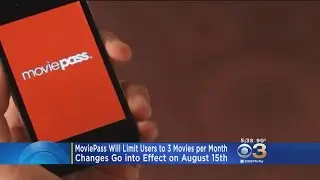 MoviePass To Limit Users To 3 Movies Per Month