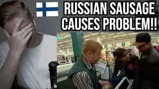 Reaction To Mankeli - Prisman Kassalla (Finnish Comedy)