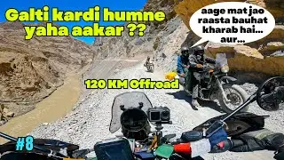 We Almost Lost Our Himalayan 450 on this Route | Padum to Leh via Singe La | LADAKH 2024