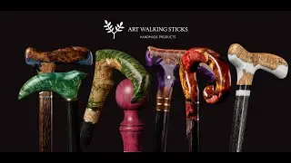 ArtWalkingSticks&trade; - Modern Walking Canes