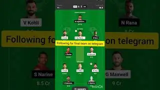 RCB vs KOL Dream11 Prediction|RCB vs KOL Dream11|RCB vs KKR Dream11 Prediction|