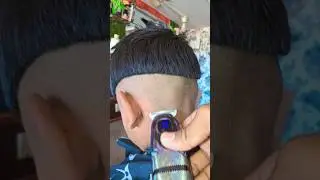 Boys Hair cutting slope hairstyle 🥰🥳#hairstyle #haircut #haircutting #trending #barber #yt