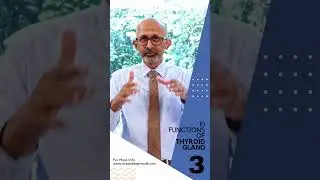 Regulation of Body Temperature | 10 functions of thyroid gland | Dr. Sandeep Nayak