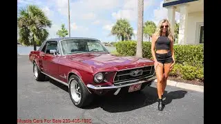 1968 Mustang Blue print 302 Auto 27000.00 www.musclecarsforsalecom 239-405-1970