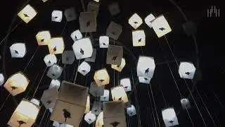 Solar Forest, temporary public art installation by artist Vanessa Till Hooper / Studio HHH