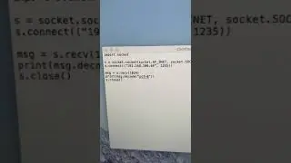 TCP Socket Program using python