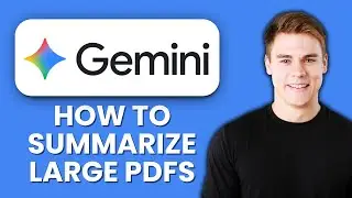 Как быстро создавать краткие обзоры больших PDF-файлов с помощью Gemini AI 📄 Быстро выделяйте клю...
