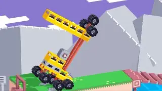 Fancade drive Mad Random Level Gameplay Arcade Car Racing Walkthrough
