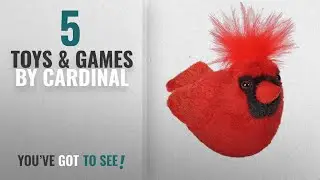 Top 10 Cardinal Toys & Games [2018]: Wild Republic Northern Cardinal Plush