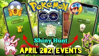 Flower Crown Chansey✨And Pikachu✨,New Shiny bunnelby✨ Appearing In Wild|April 2021 Pokemon Go Event|