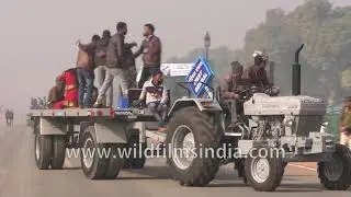 State tableau dance rehearsals for Republic day 2019