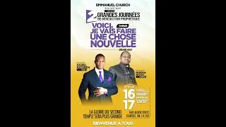 Voici, je vais faire une chose nouvelle, avec le prophète Daniel et prophète Rhema Ngoy