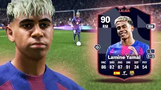 90 ЛАМИН ЯМАЛ LA LIGA POTM SBC ОБЗОР ИГРОКА В FC 26 | FC 26 ULTIMATE TEAM