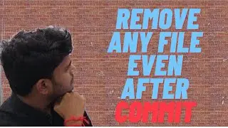 Remove Any File Even after Commit | GIT ADD | GIT RM
