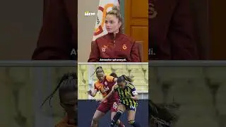 🗣️ Galatasaraylı Melike Pekel: Ş&uuml;kr&uuml; Saracoğlu'ndaki atmosfer şahaneydi #shorts