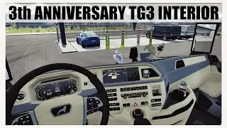 [ ETS 2 1.47 ] 🔹3TH ANNIVERSARY MAN TG3 INTERIOR BY KING CUSTOM🔹