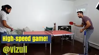 🏓 Midsize table tennis high-speed game