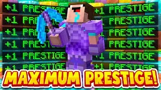 We Hit the *MAXIMUM PRESTIGE* in MINECRAFT: PRISONS | Minecraft OP PRISON #19
