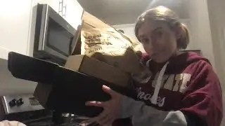 Unboxing Mail From Amazon and App While Making a Salad