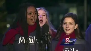 Mia Sinclair Jenness at Holiday Lights Boston - Matilda the Musical