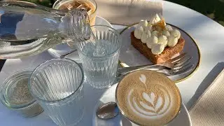Sáng Đi Uống Cà Phê Cùng Con Trai - Café Sân Vườn | Cuộc sống Úc | Breakfast at a cute Garden Cafe