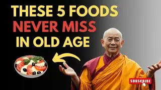 5 FOODS TO BOOST ENERGY IN OLD AGE | GET STRONGER BY DOING THIS | BUDDHA WISDOM | BUDDHIST THOUGHTS