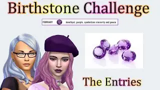 Birthstone Chall February #sims4 #sims4build #sims4createasim #sims4pets #sims4rooms #sims4challenge