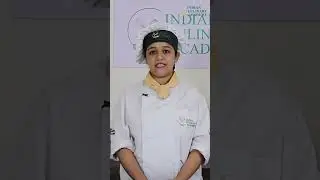 Student Speaks @ Indian Culinary Academy Bangalore #indianculinaryacademy #culinaryarts #chefcourse